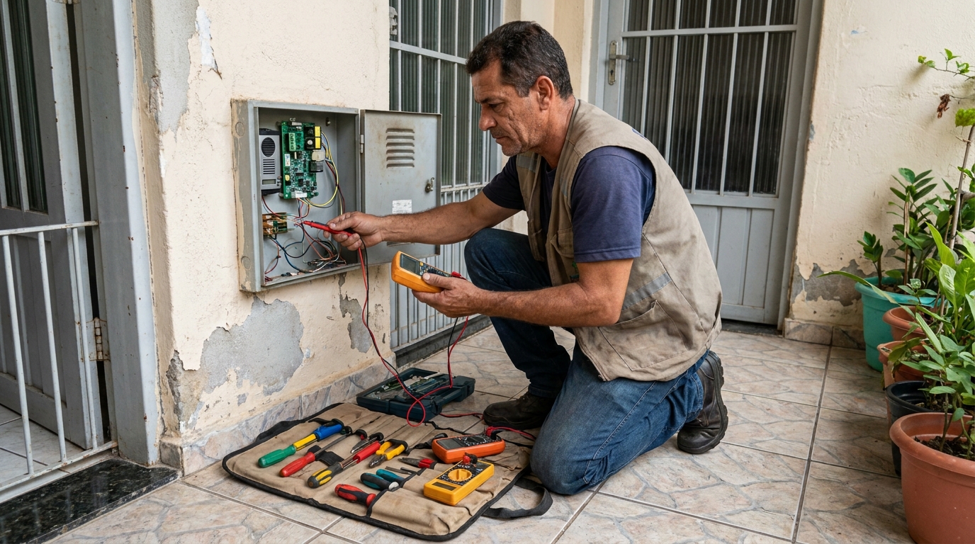 Conserto de interfone profissional em Vitória‑ES