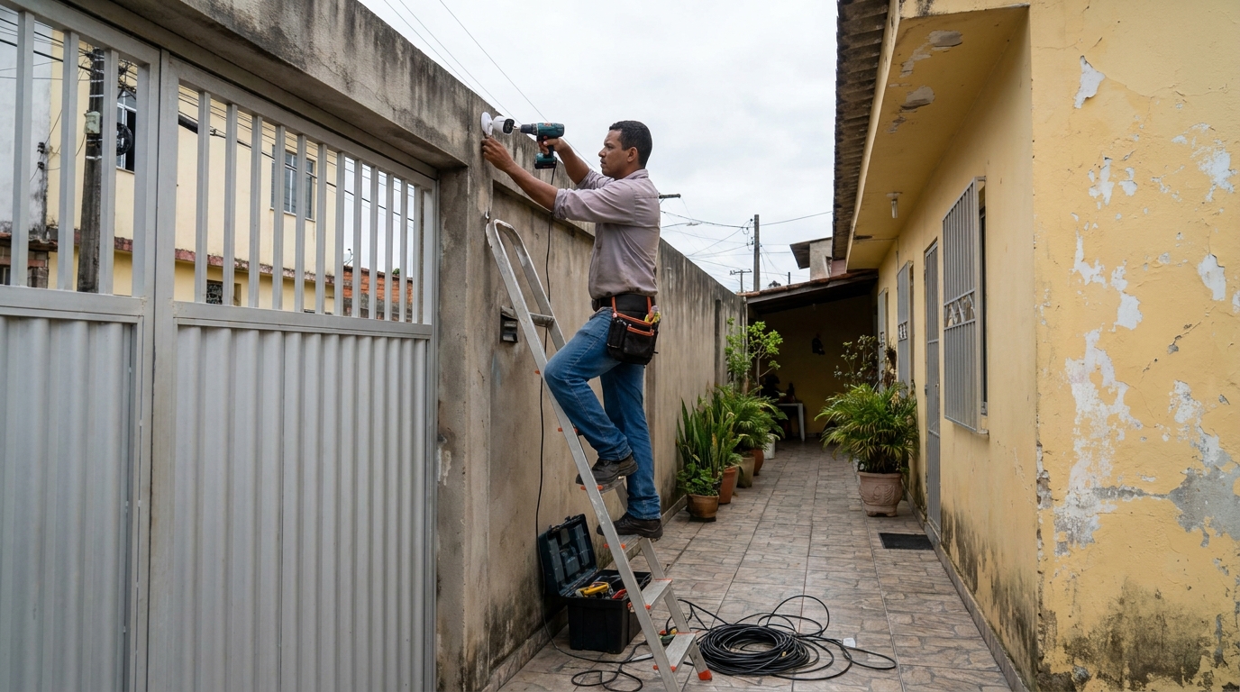 Instalacao de cameras de seguranca profissional em Vitória‑ES