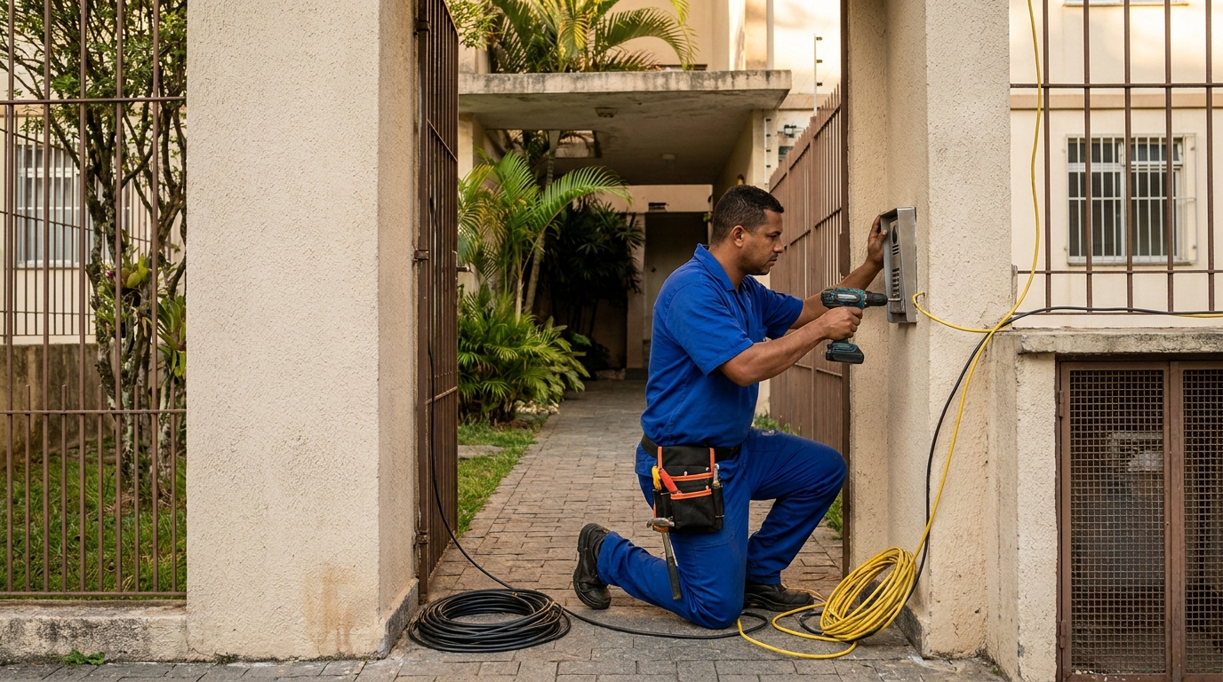 Instalacao de interfone profissional em Vitória‑ES