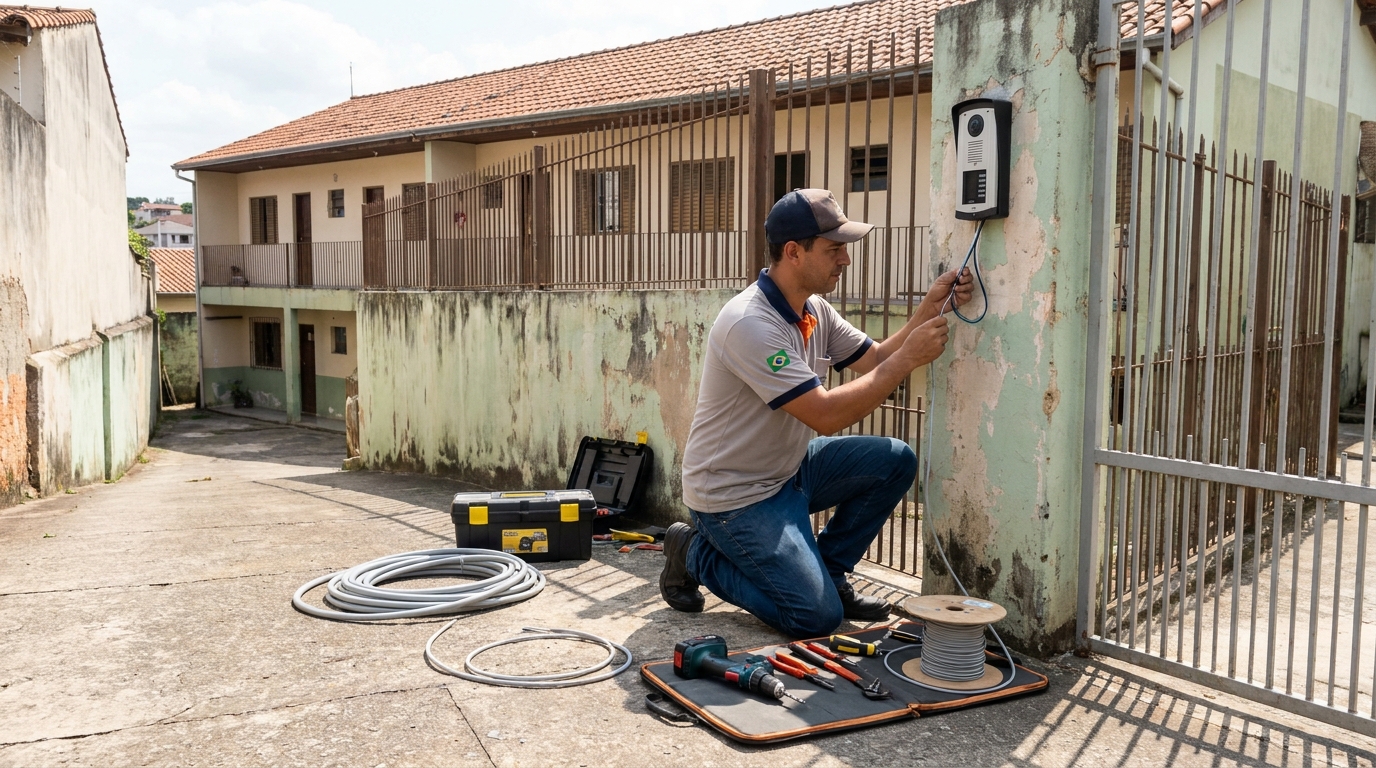 Instalacao de interfone residencial em Vitória‑ES