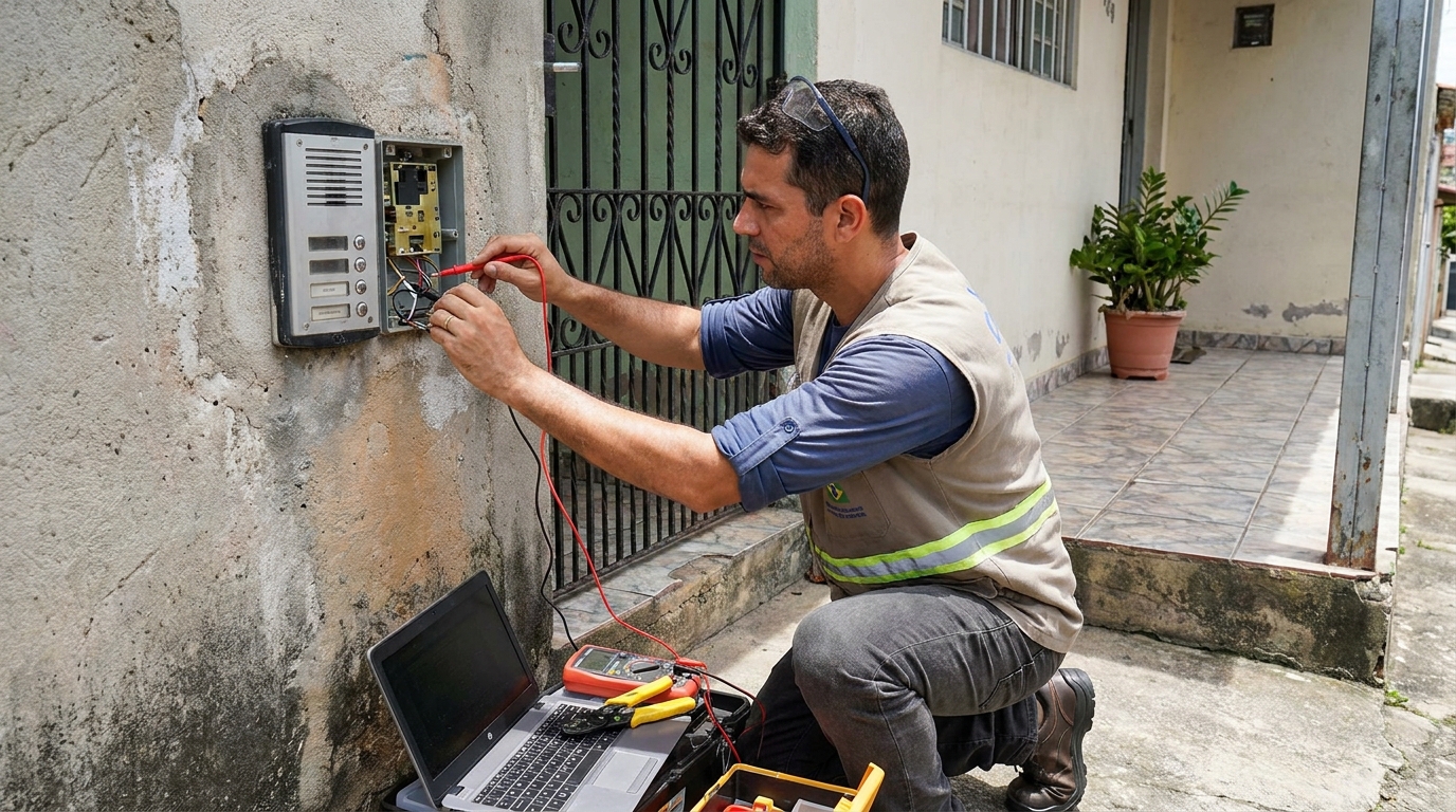 Reparo de interfone em Vitória‑ES